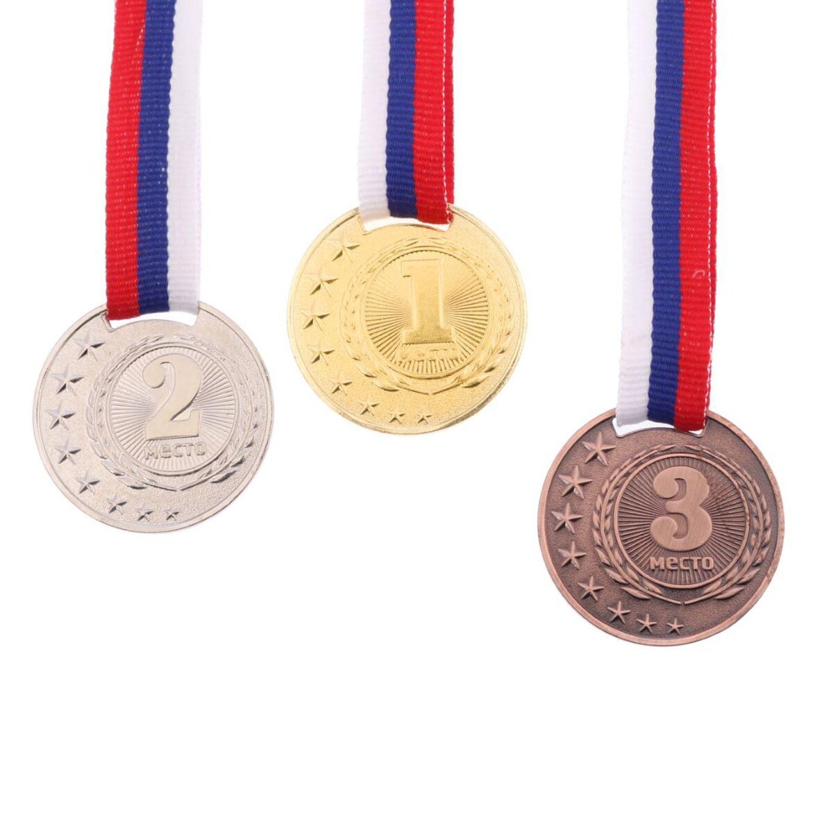 Медаль призовая 064 диам 4 см. 3 место. цвет бронз. с лентой медаль призовая 066 диам 3 5 см 3 место бронз с лентой