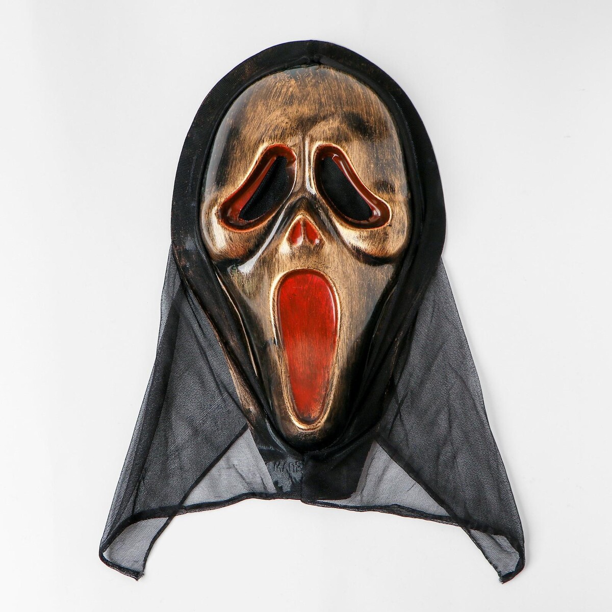 Карнавальная маска карнавальное изделие для взрослых “маска” 22x25 см желтый ksm 598061 sale