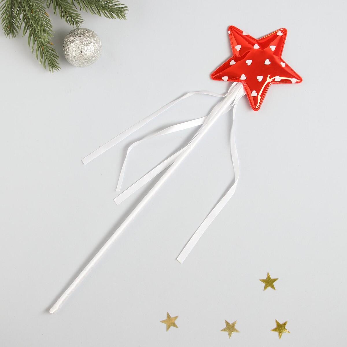 

Карнавальный жезл, Красный