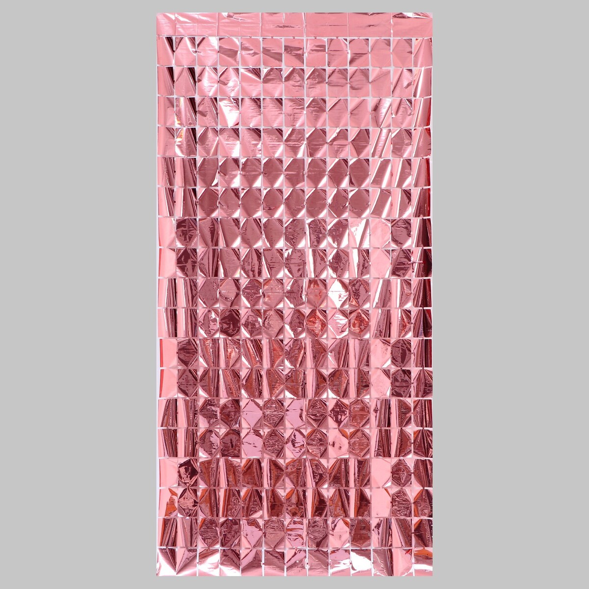Праздничный занавес, 100 × 200 см, цвет розовое золото наполнитель ламинированый розовое золото 50 г