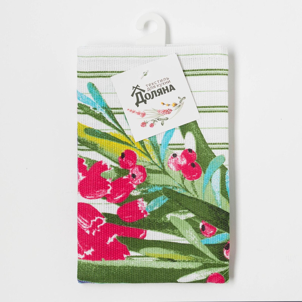 фото Полотенце кухонное доляна