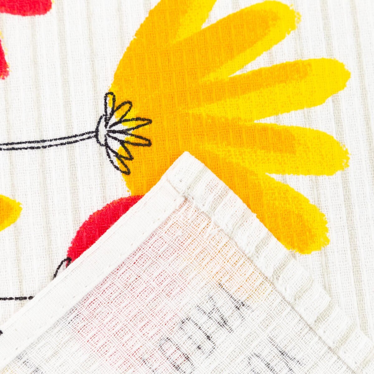 фото Полотенце кухонное доляна