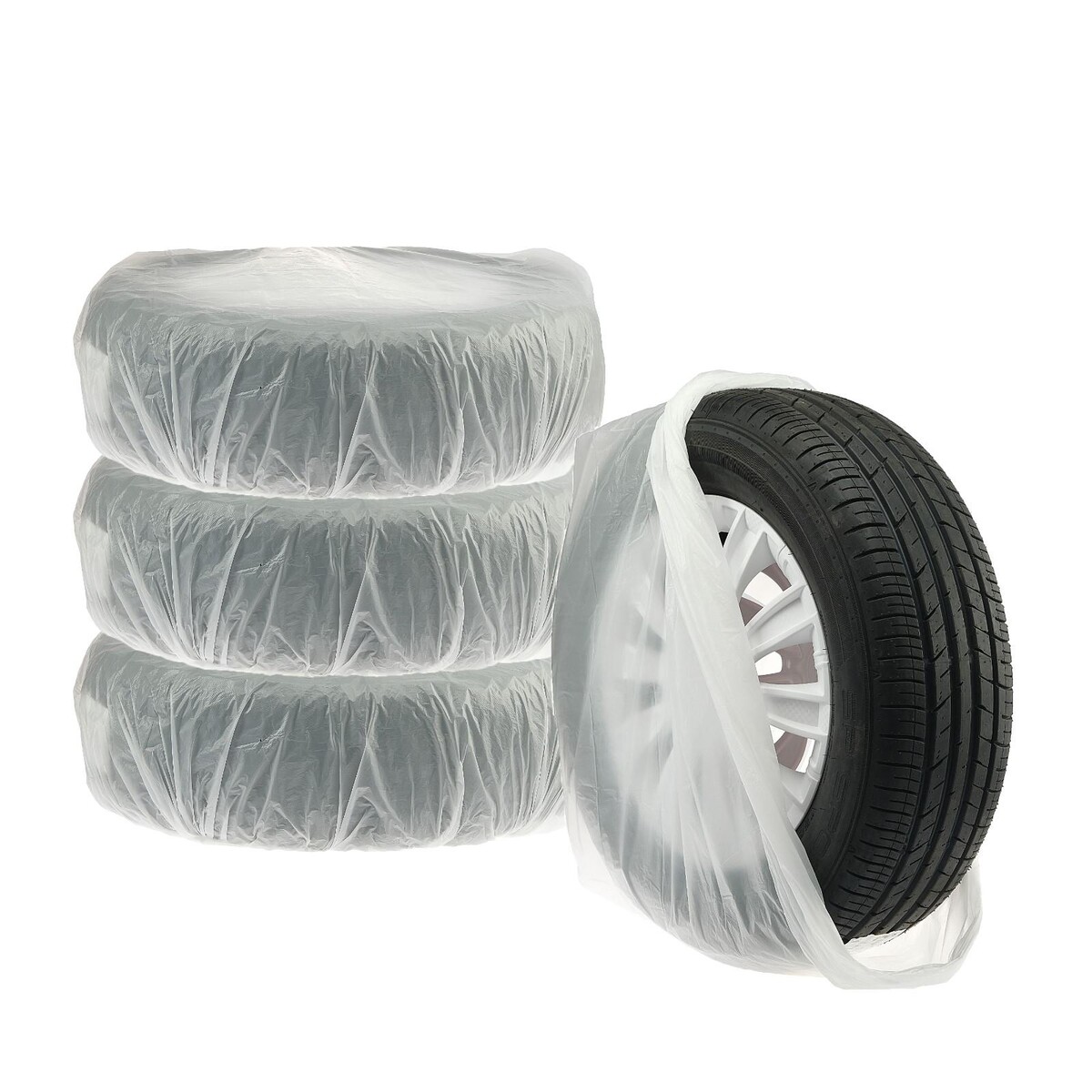 Мешки для хранения колес 90х100 см, набор 4 шт No brand 01221655 - фото 2