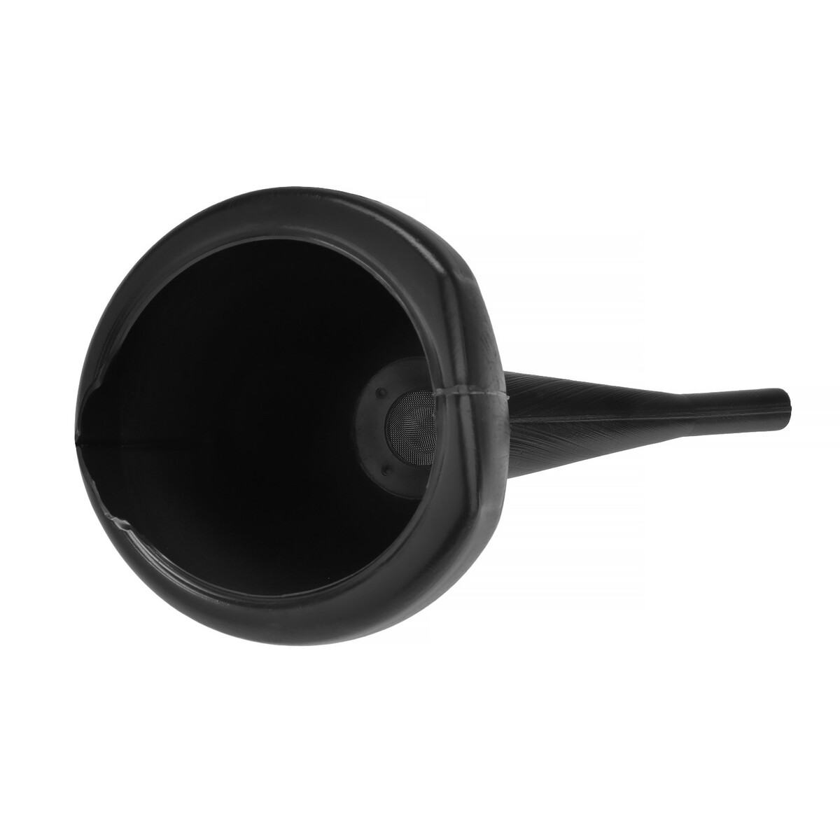Воронка для гсм с сеткой, черная, малая, 140 мм воронка вставная gefu versare
