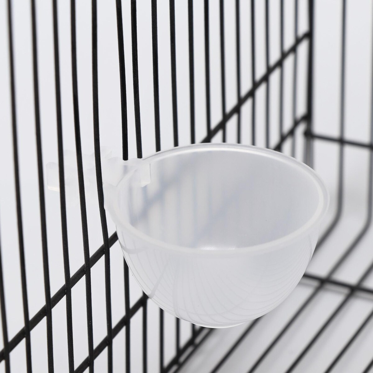 Миска для грызунов и птиц, 30 мл, прозрачная миска прозрачная на белой подставке 10 х 12 х 13 5 см