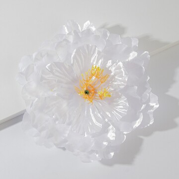 Белый цветок для свадебного декора, 30,5