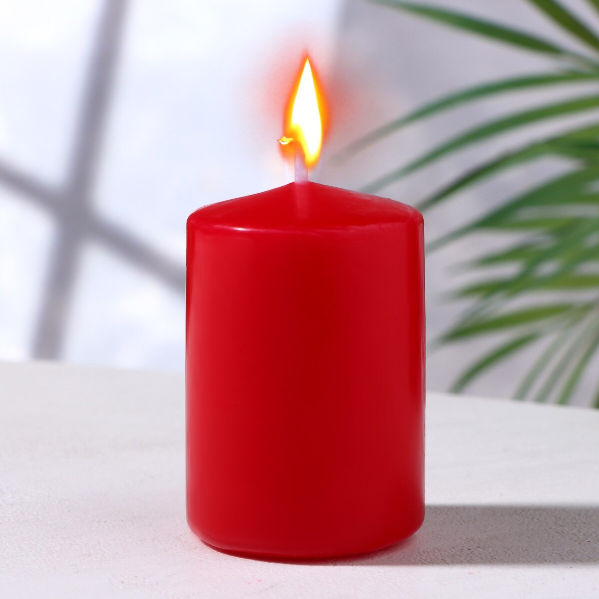Свеча - цилиндр ароматическая свеча цилиндр ароматическая в бетоне 8х9 см белый кокос