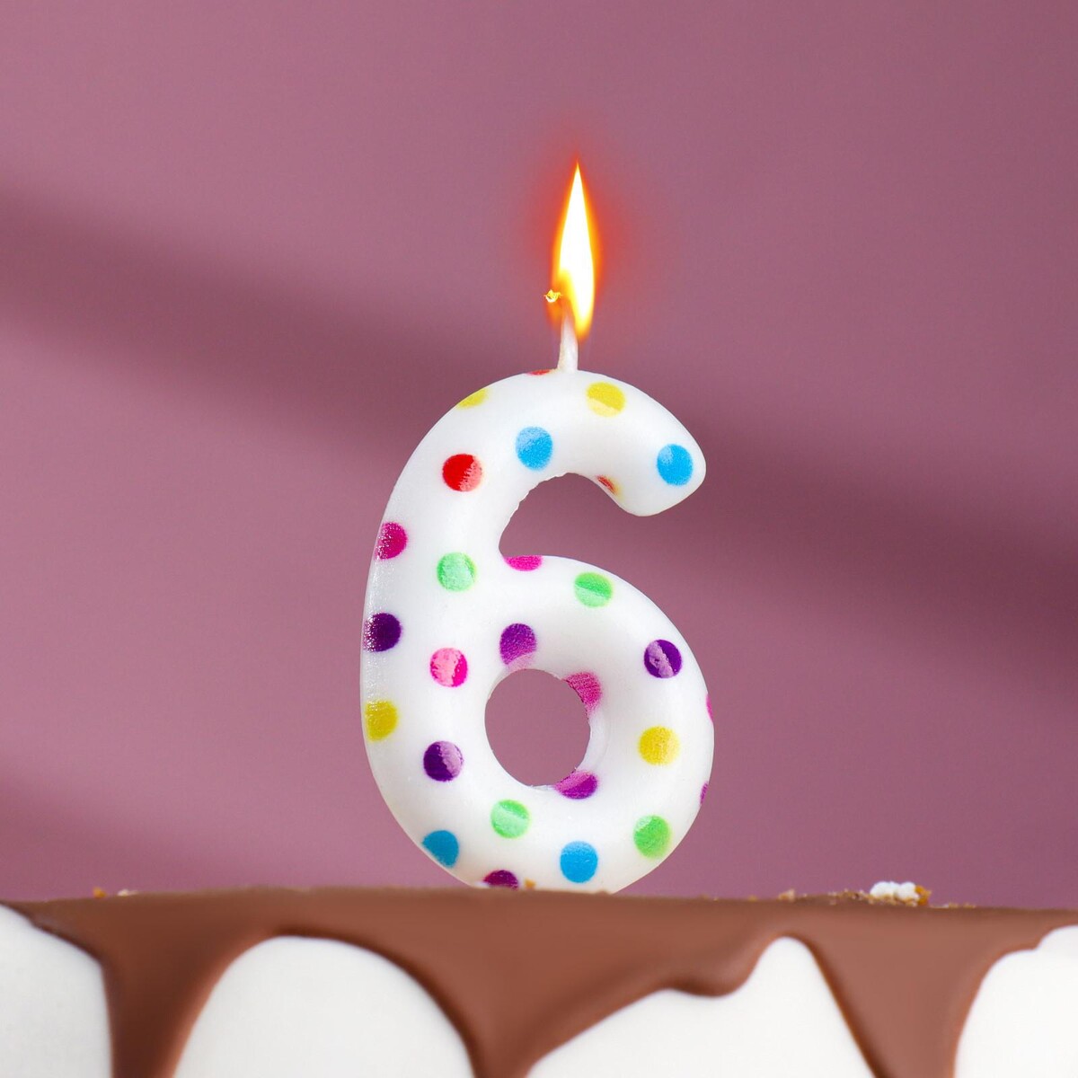 Свеча в торт на день рождения развиваем зрение с рождения