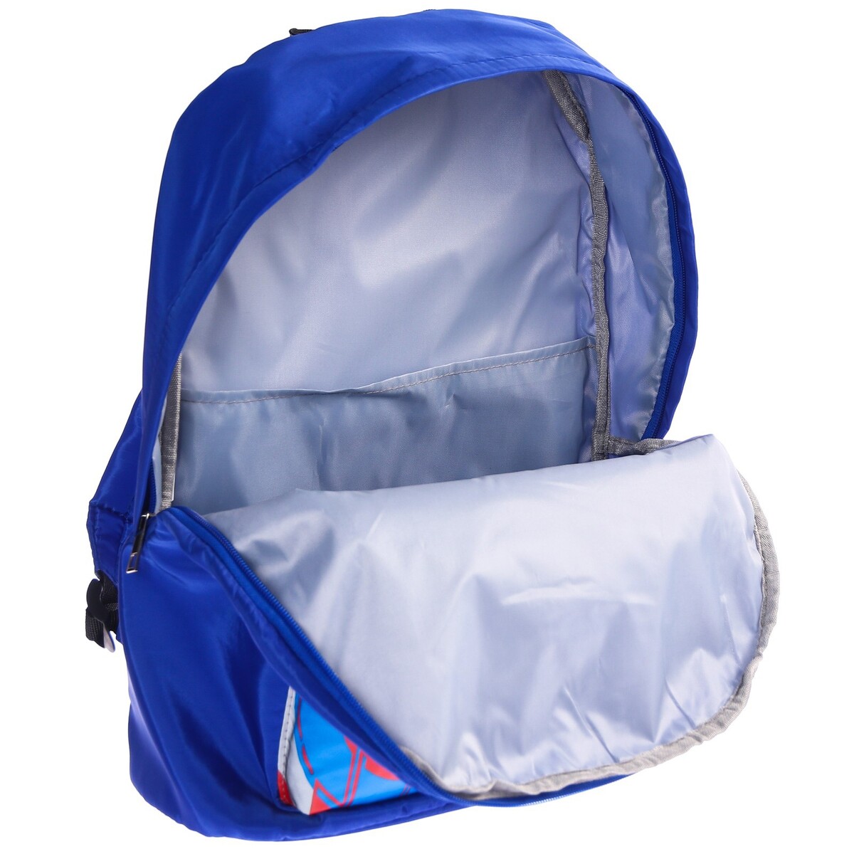 фото Рюкзак со светоотражающим карманом, 30 см х 15 см х 40 см marvel