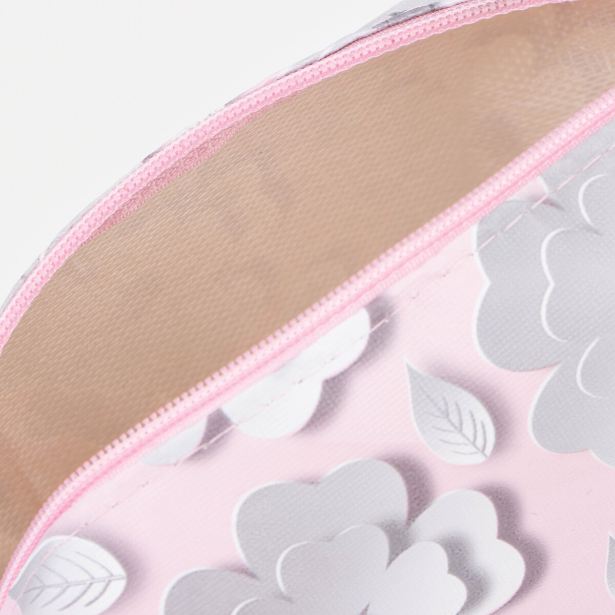 фото Косметичка на молнии, цвет розовый no brand