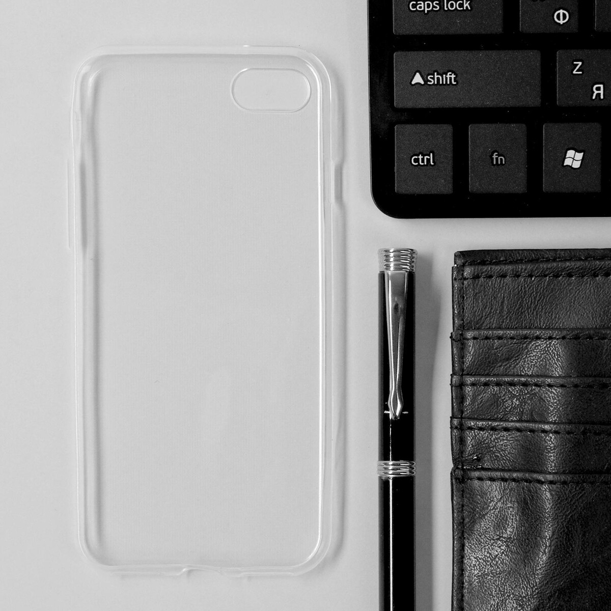 Чехол luazon для iphone 7/8/se (2020), силиконовый, прозрачный чехол силиконовый противоударный alwio для huawei p smart 2021 прозрачный