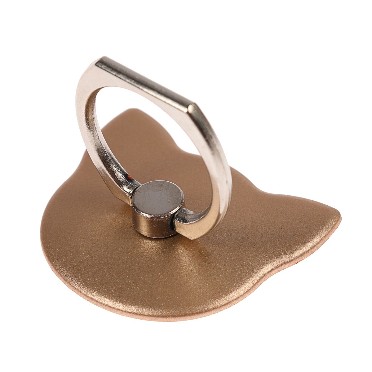 Держатель-подставка с кольцом для телефона luazon, в форме держатель подставка для телефона 12 5 х 7 см