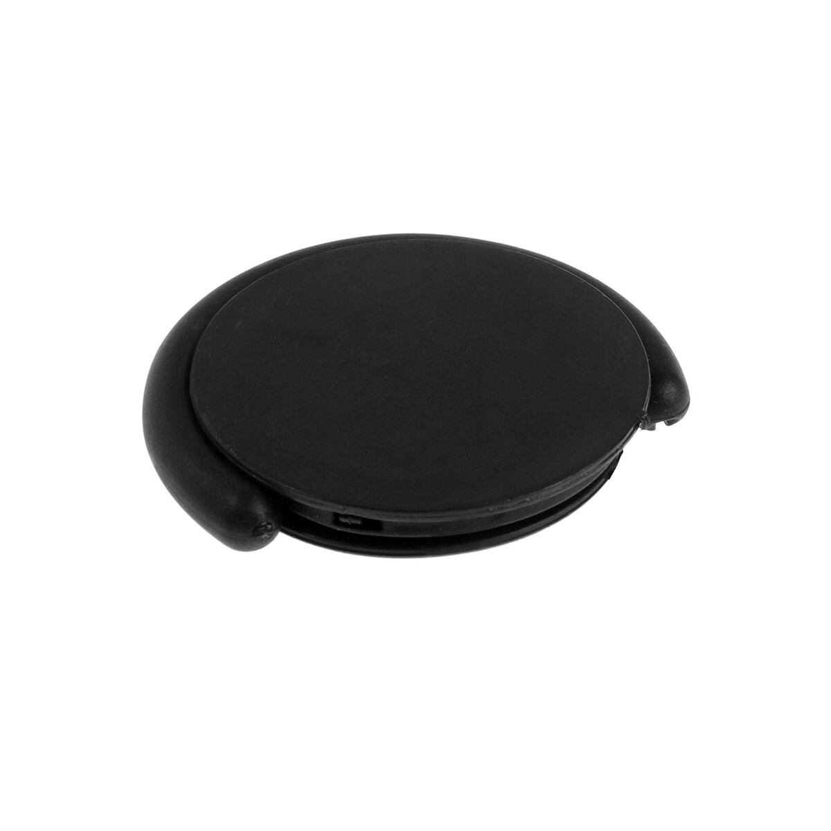 Держатель-подставка попсокет для телефона luazon, с креплением, черный держатель подставка с кольцом для телефона luazon в форме круга