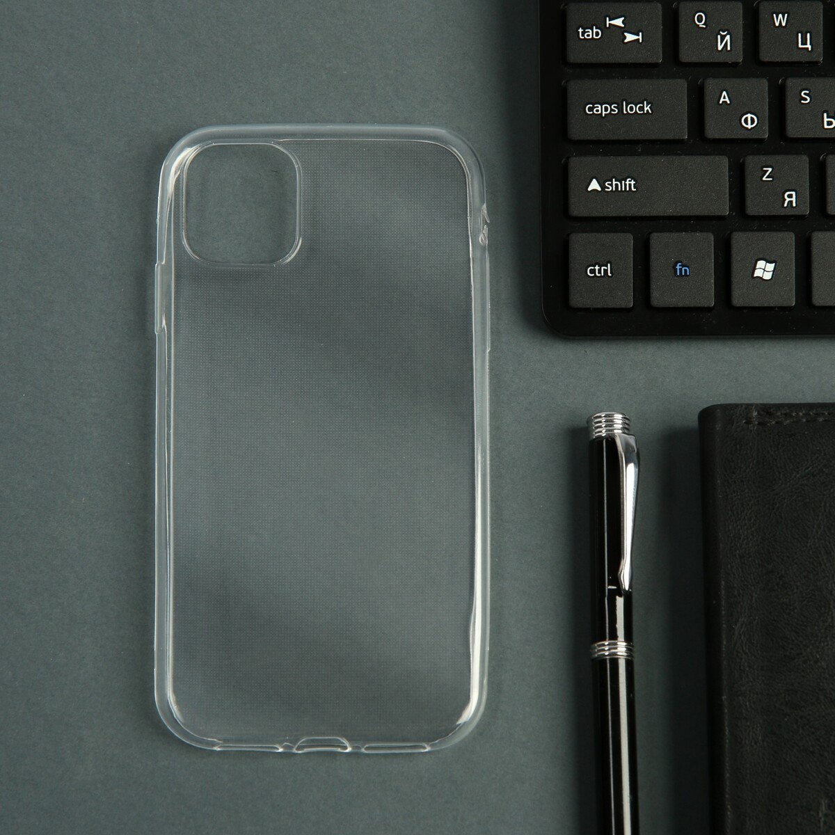 Чехол luazon на iphone 11, силиконовый, тонкий, прозрачный