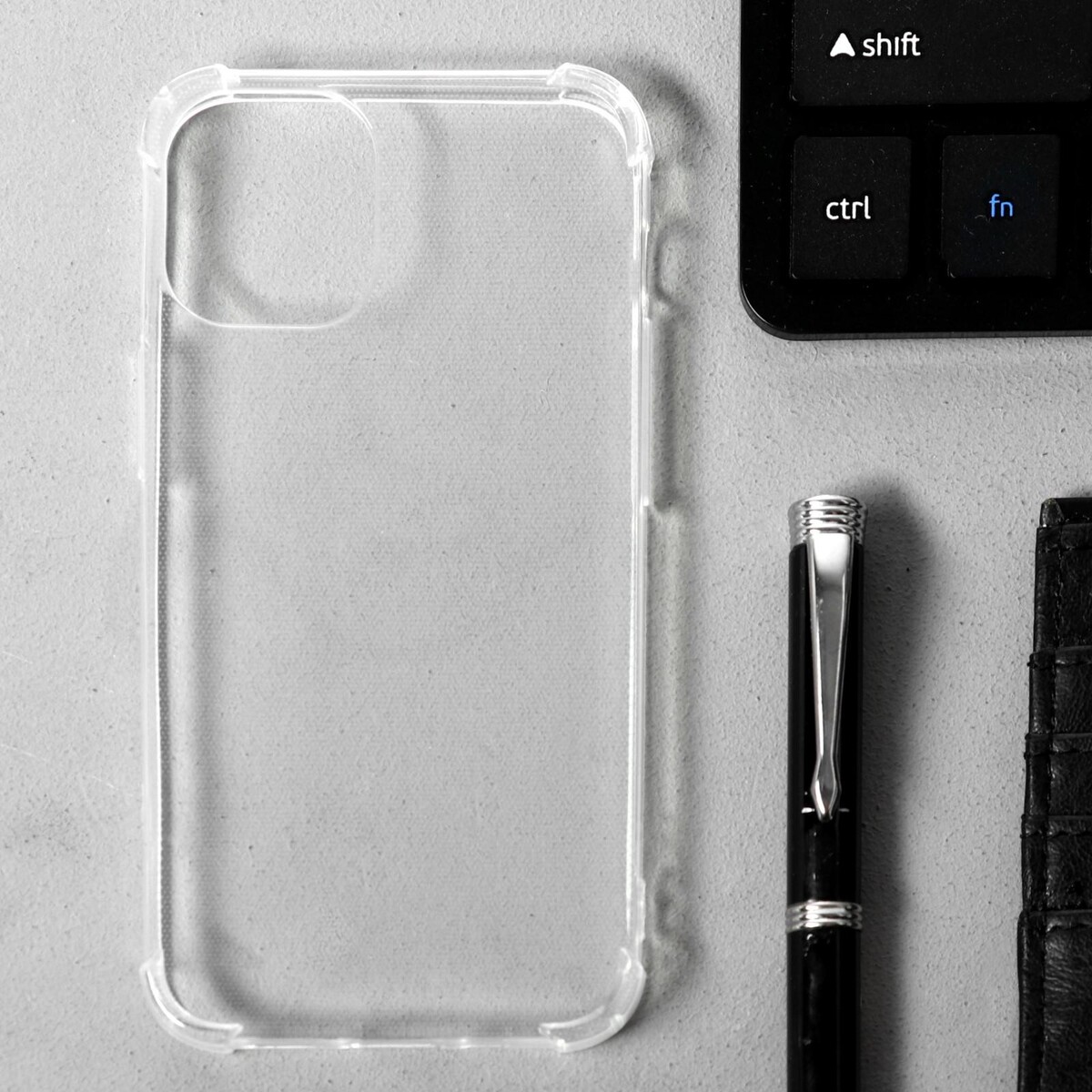 

Чехол luazon для iphone 12 mini, 5.4, Прозрачный