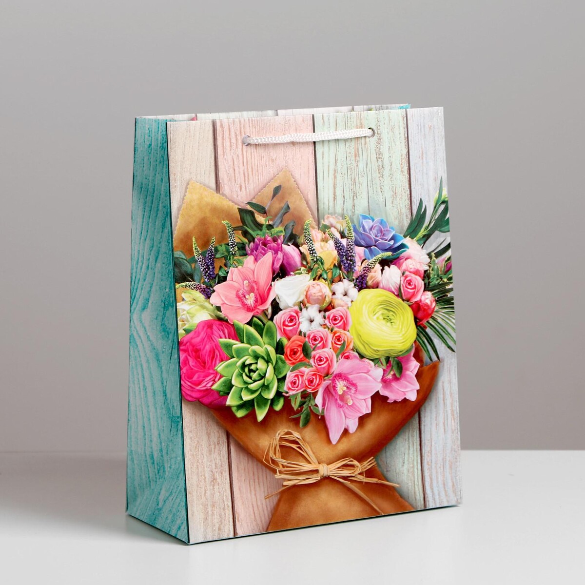 

Пакет ламинированный вертикальный, Разноцветный