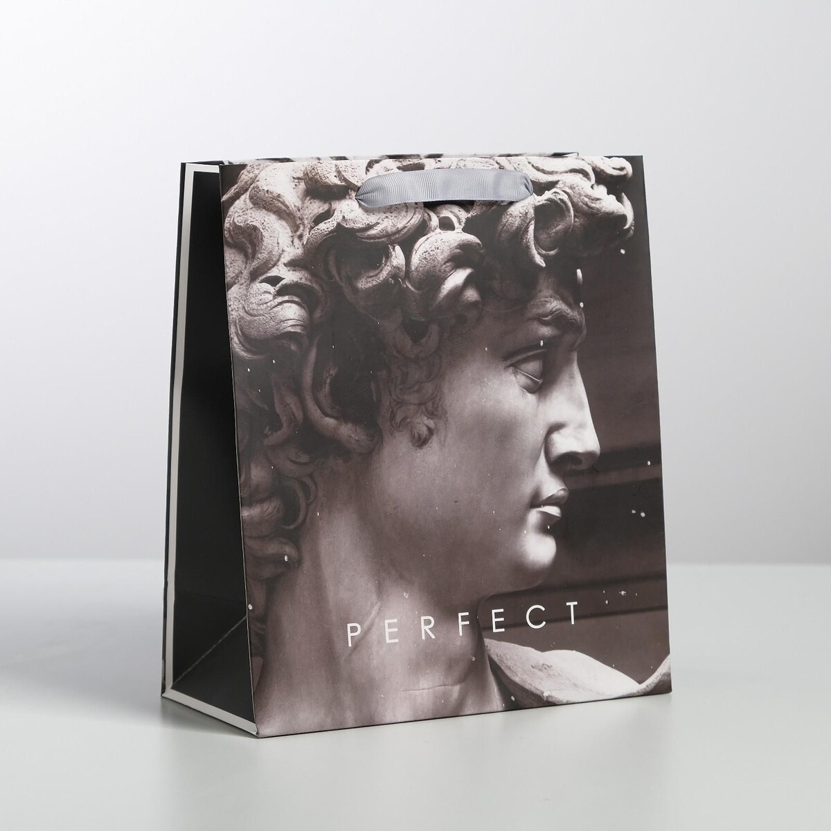 

Пакет ламинированный вертикальный perfect, ml 23 × 27 × 11,5 см, Черный