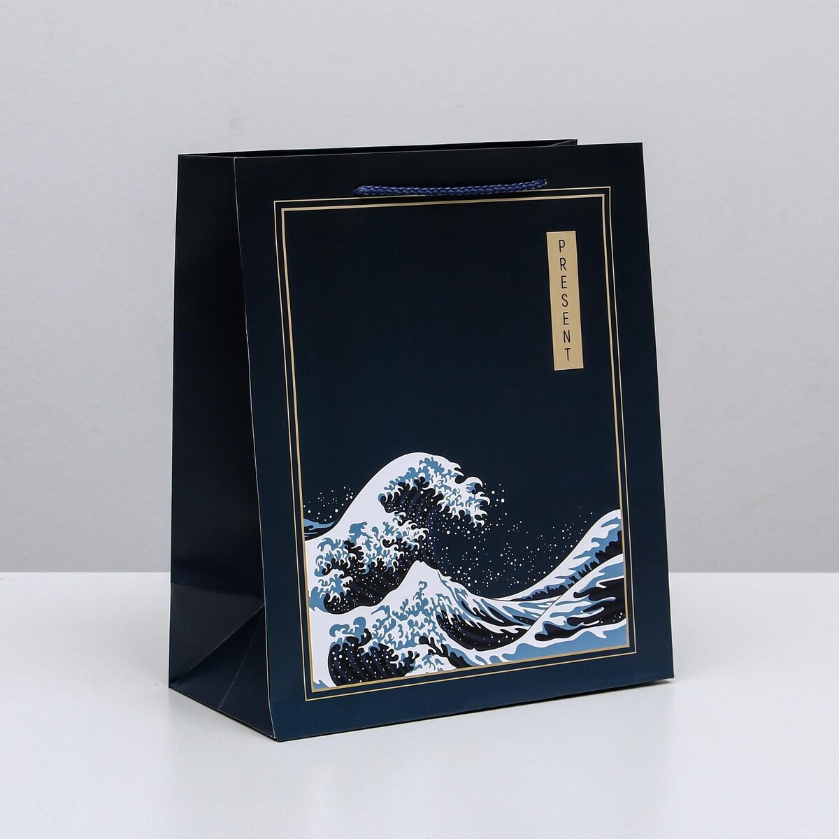 Пакет подарочный ламинированный вертикальный, упаковка, пакет ламинированный вертикальный gold present ml 23 × 27 × 11 5 см