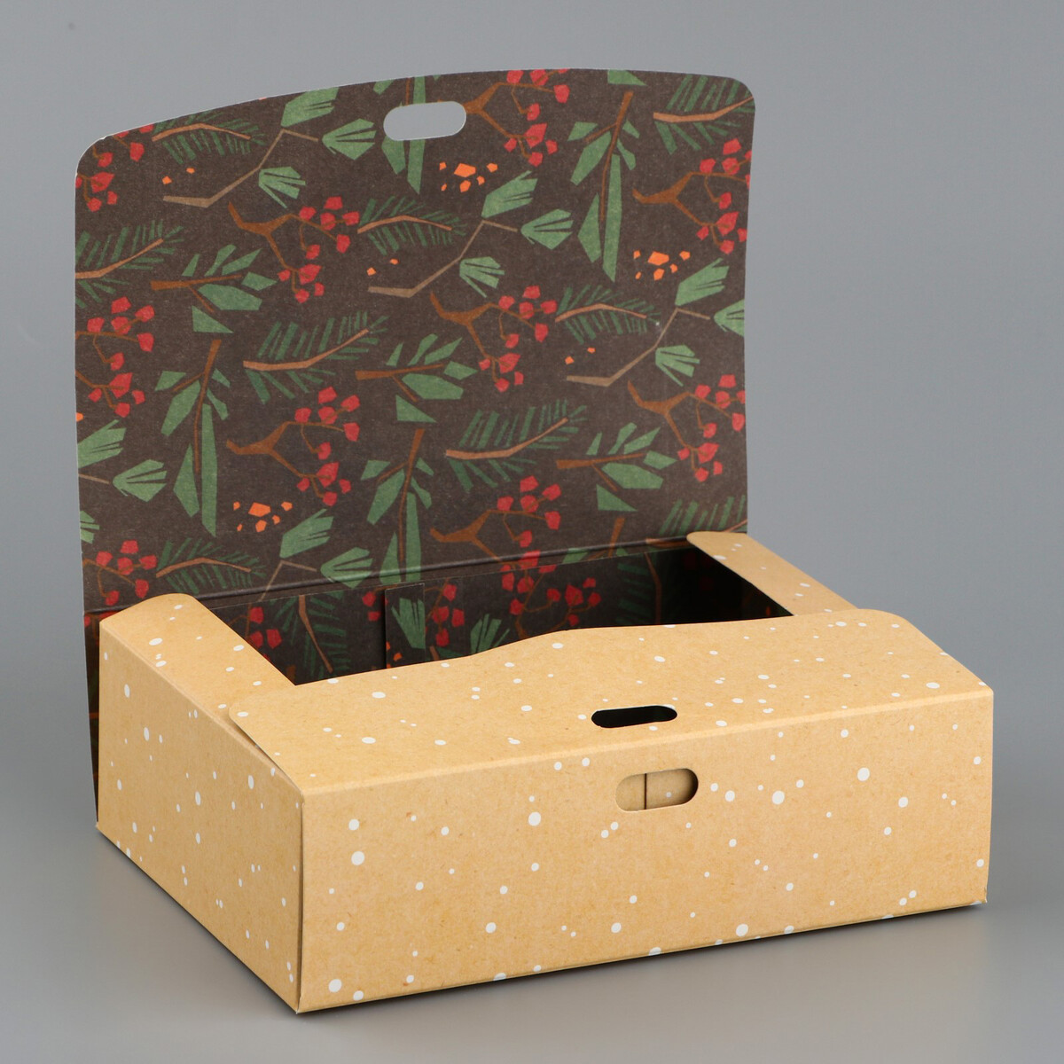 Коробка складная двухсторонняя складная коробка
