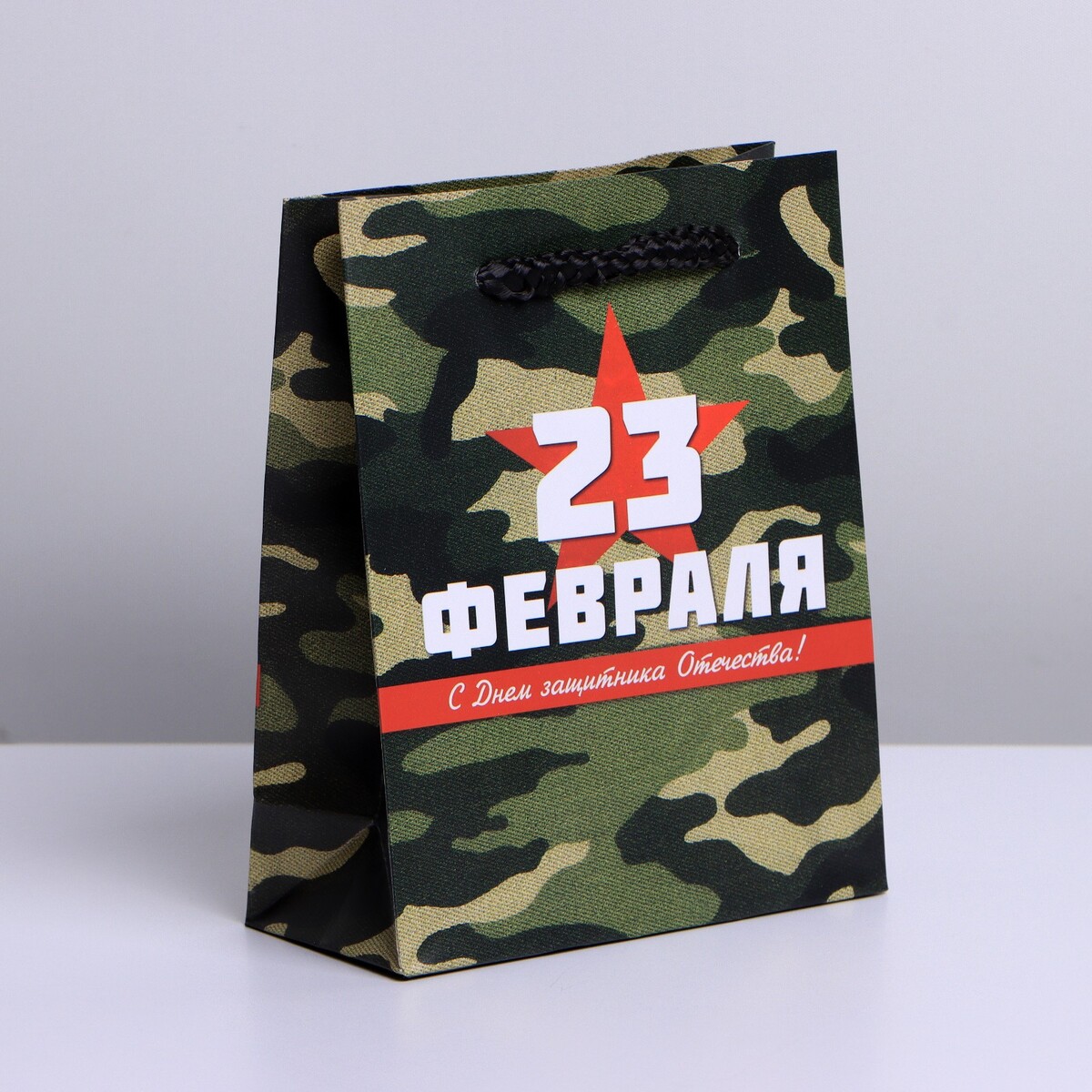 

Пакет ламинированный вертикальный, Камуфляж