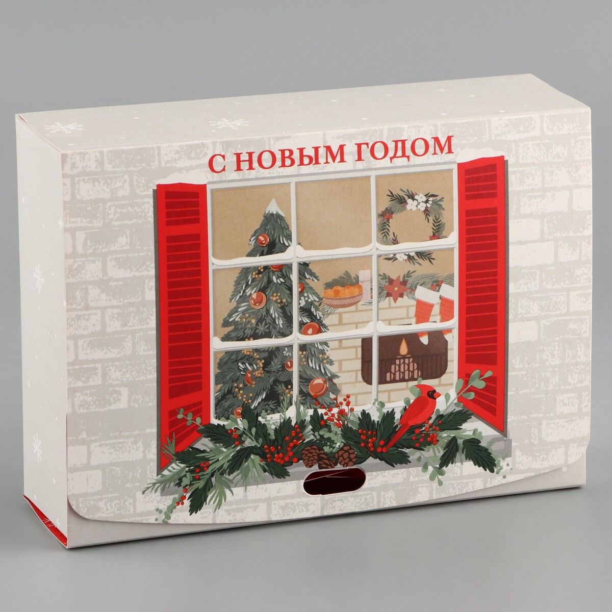 Коробка складная двухсторонняя масленка двухсторонняя 14 5×11×5 5 см шоколадный мокко