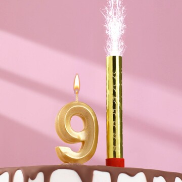 Свеча для торта цифра