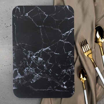 Доска разделочная black, пластик, 30 х 2
