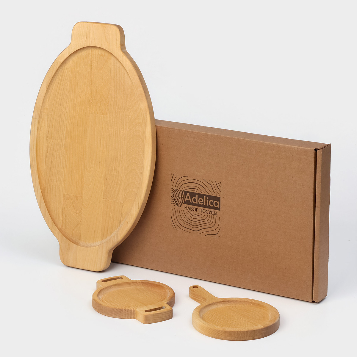 

Подарочный набор посуды adelica, Бежевый