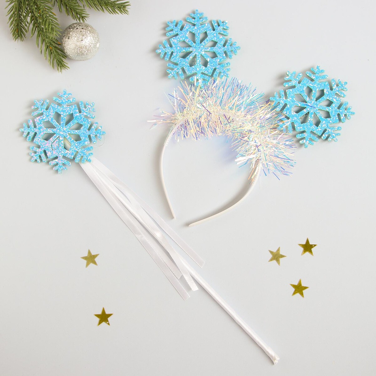 

Карнавальный набор, Голубой