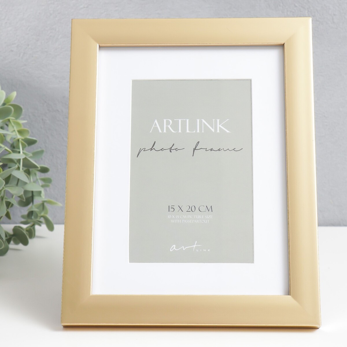 

Фоторамка пластик, Золотой;золотистый