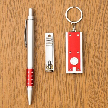 Набор подарочный 3в1 (ручка, кусачки, фо