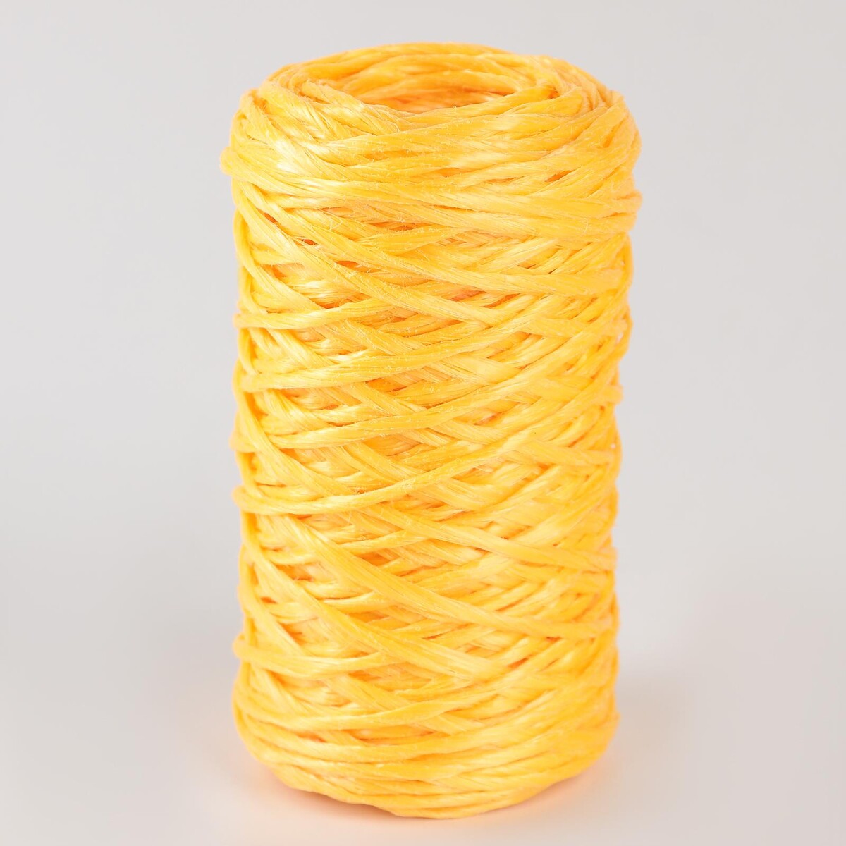 Шпагат пп, d=1,6 мм, 60 м, цвет желтый