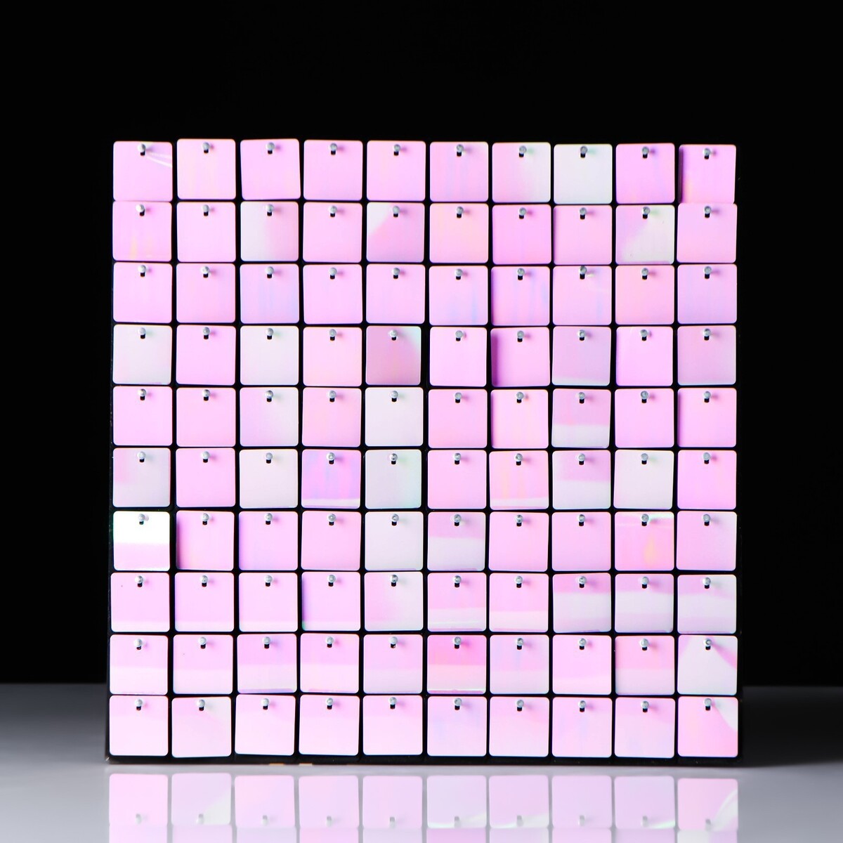 Панель с пайетками для фотозоны 30*30см розовая панель с пайетками для фотозоны 30 30см серебристая с эффектом голографии