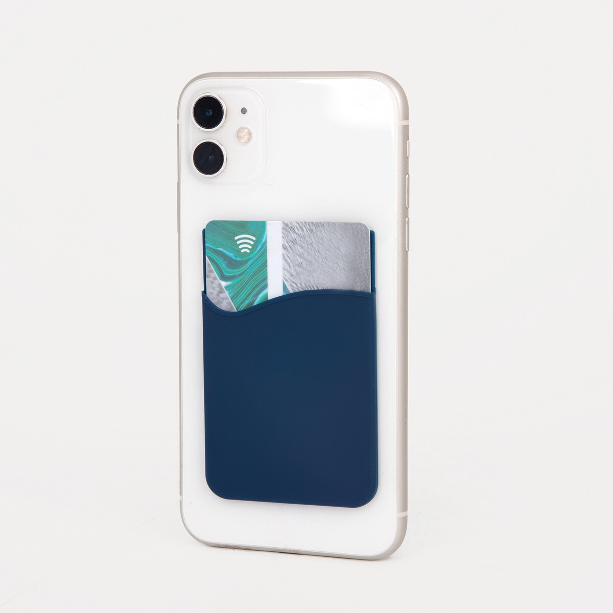 Картхолдер на телефон, цвет синий накладка силикон ibox case для xiaomi redmi note 11s 5g с защитой камеры и подложкой синий