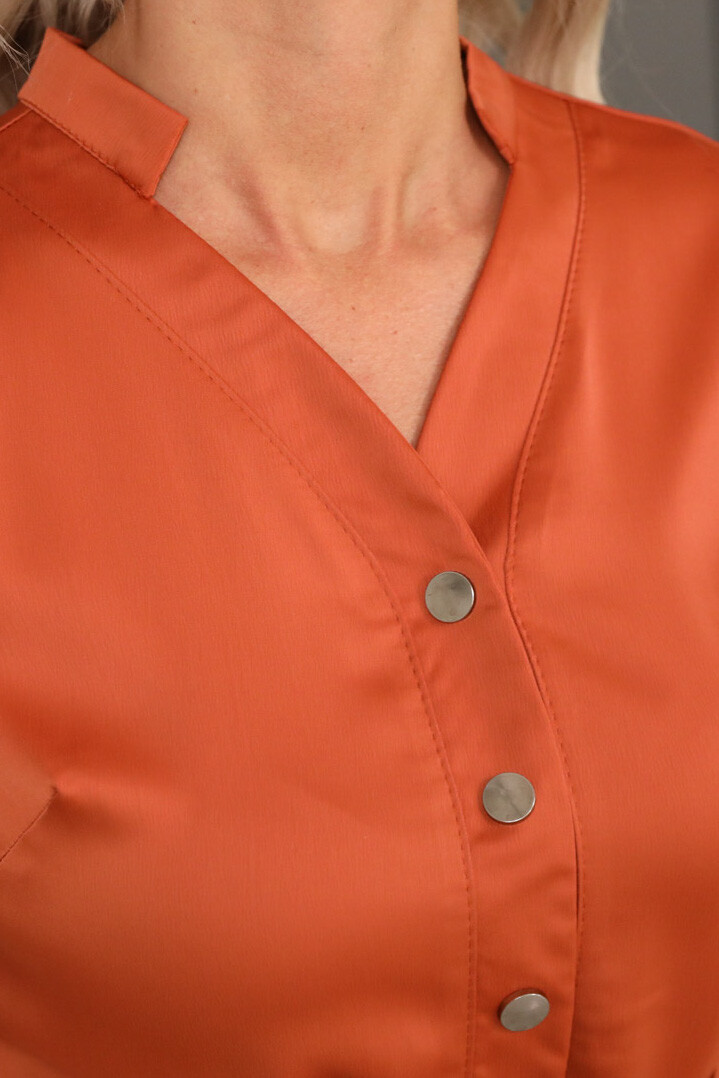 Платье Wisell, размер 44, цвет оранжевый 01239067 - фото 5