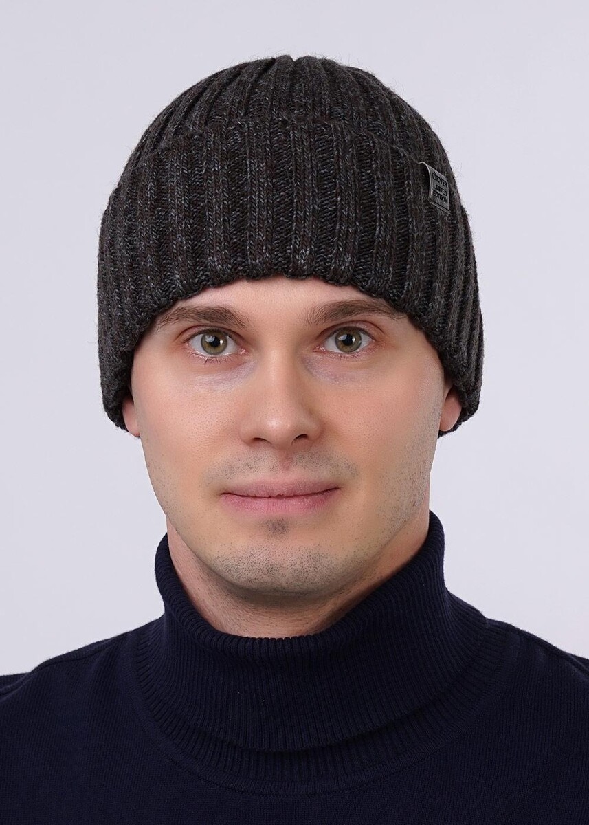 Шапка CLEVER Хакимеланж т.серый