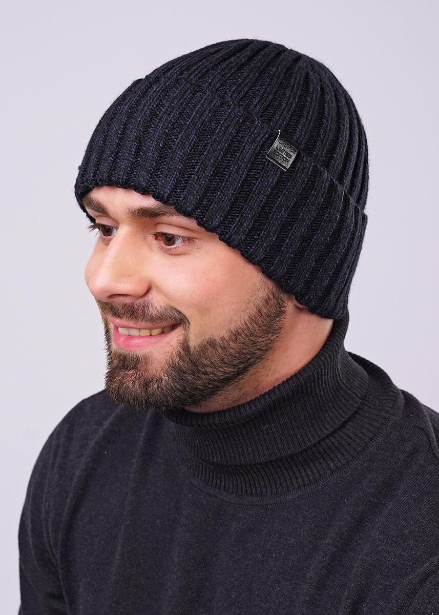 

Шапка, Синий;т.синий\черный