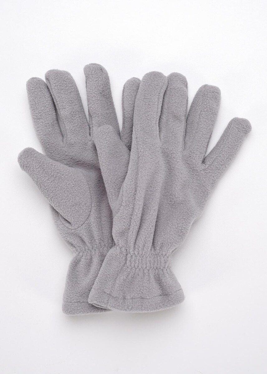 Перчатки варежки CLEVER, размер 17, цвет серый 01243870 - фото 1