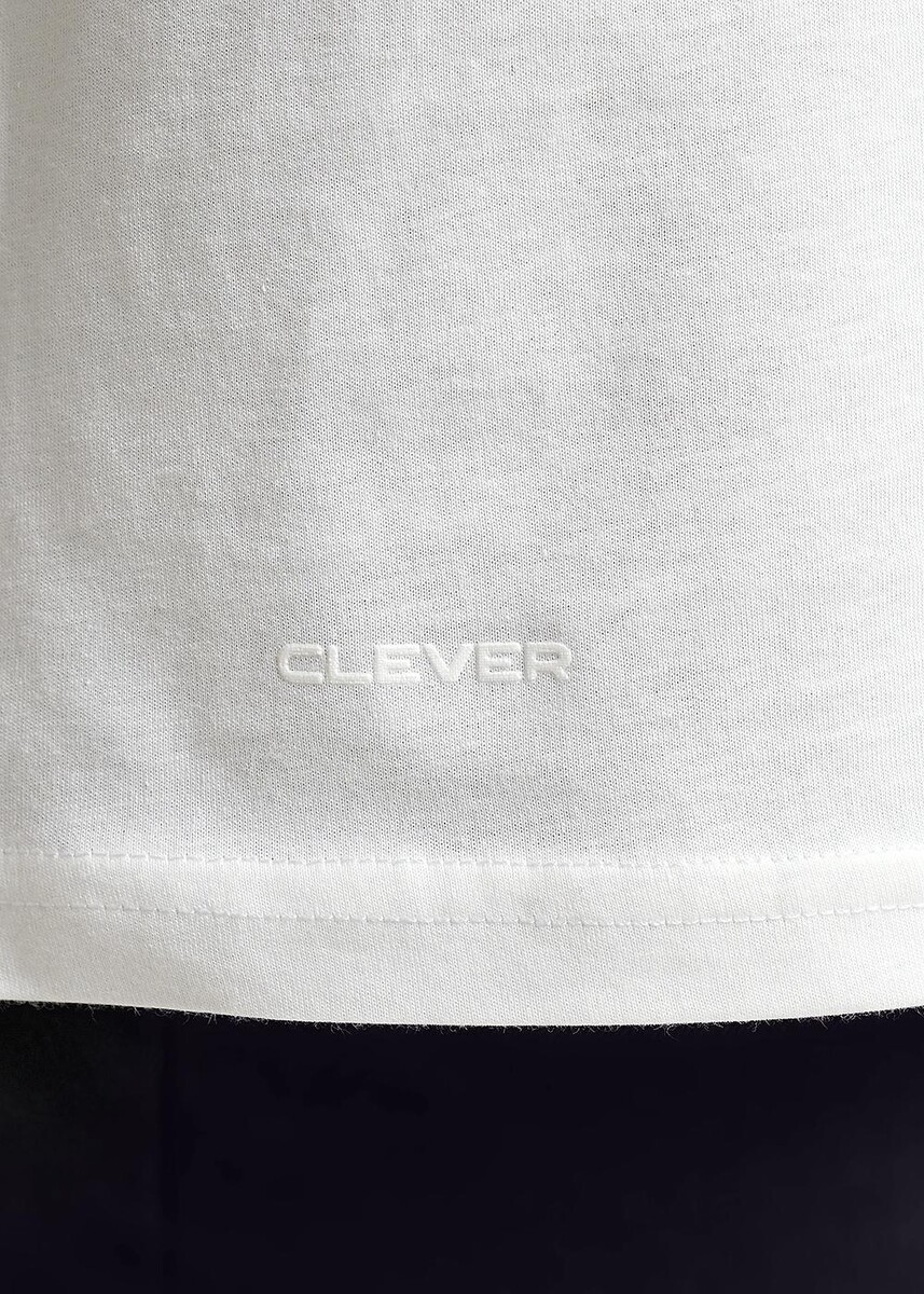 Футболка CLEVER 01246241 Молочный  Фото 3