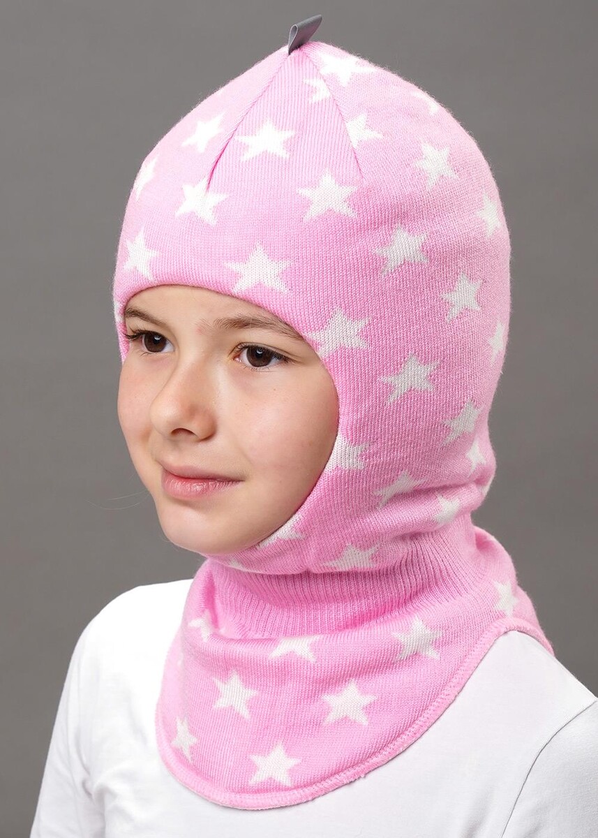 

Шапка, Розовый;розовый\молочный
