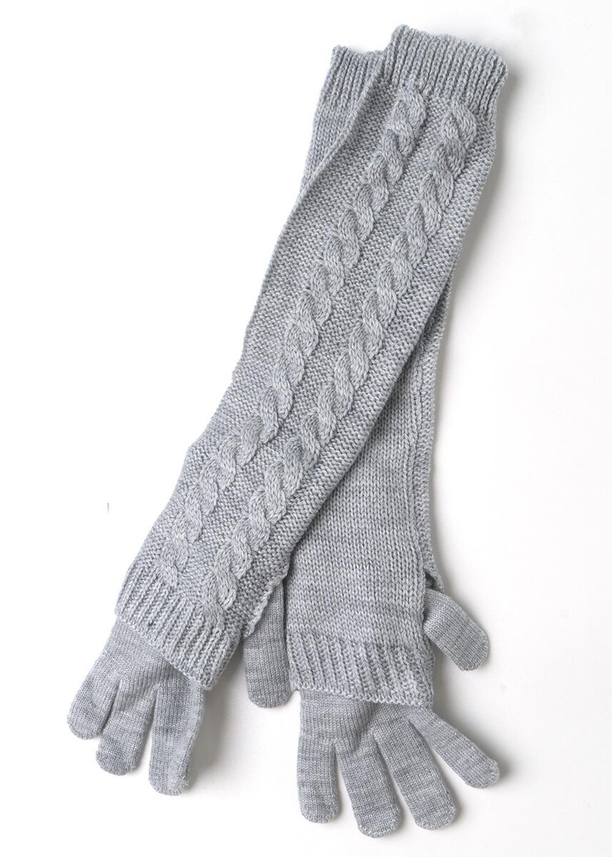 Перчатки варежки CLEVER, размер 17, цвет серый 01247160 - фото 1