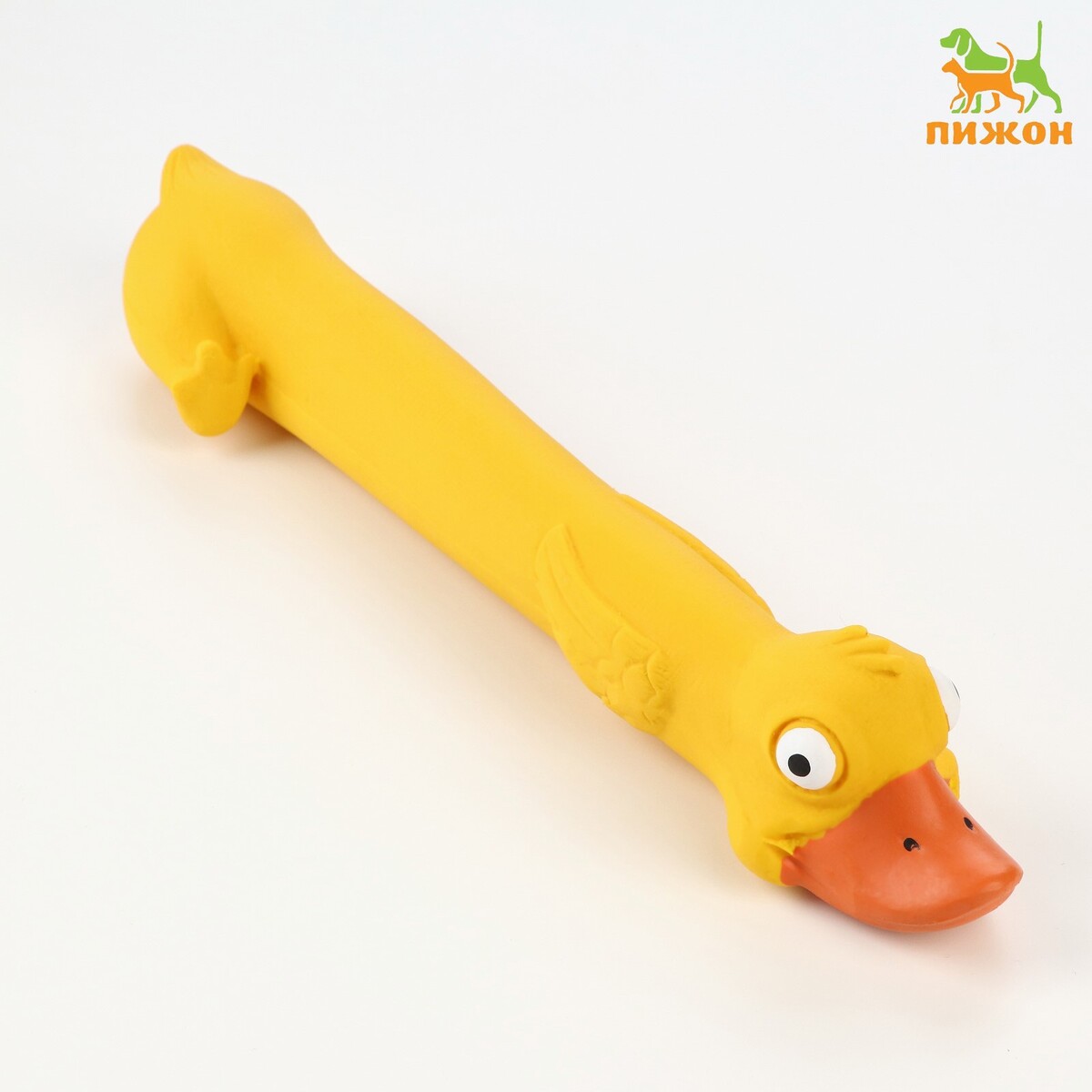 

Игрушка пищащая для собак из латекса, Желтый