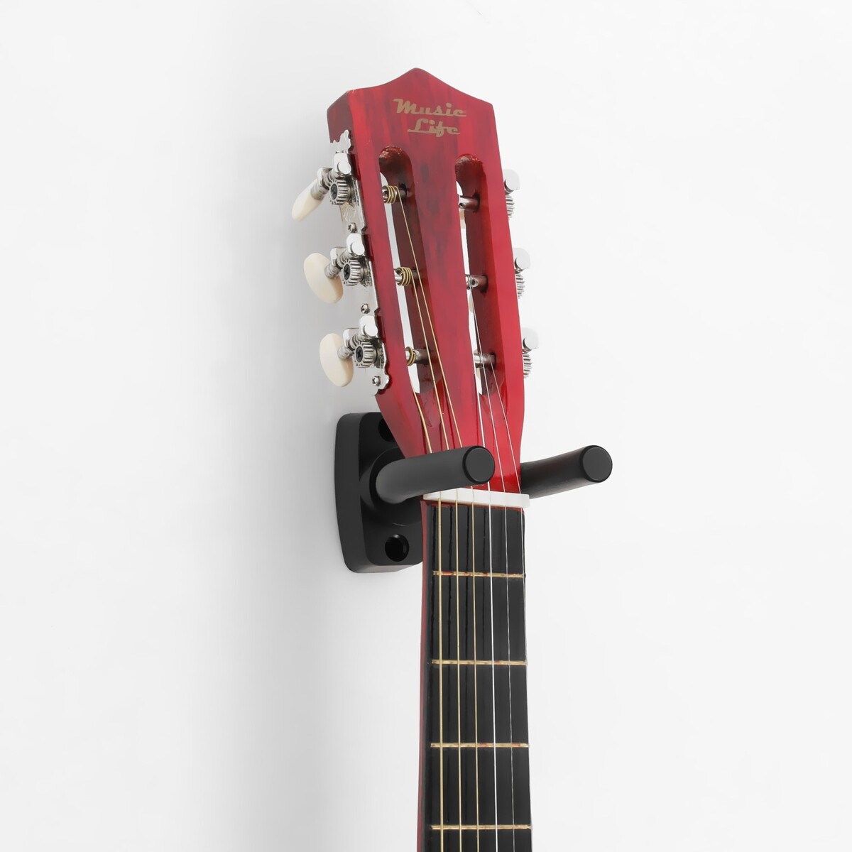 Держатель для гитары настенный, music life cамоклеящийся держатель на прозрачной основе настенный 5 7×5 7 см 10 шт