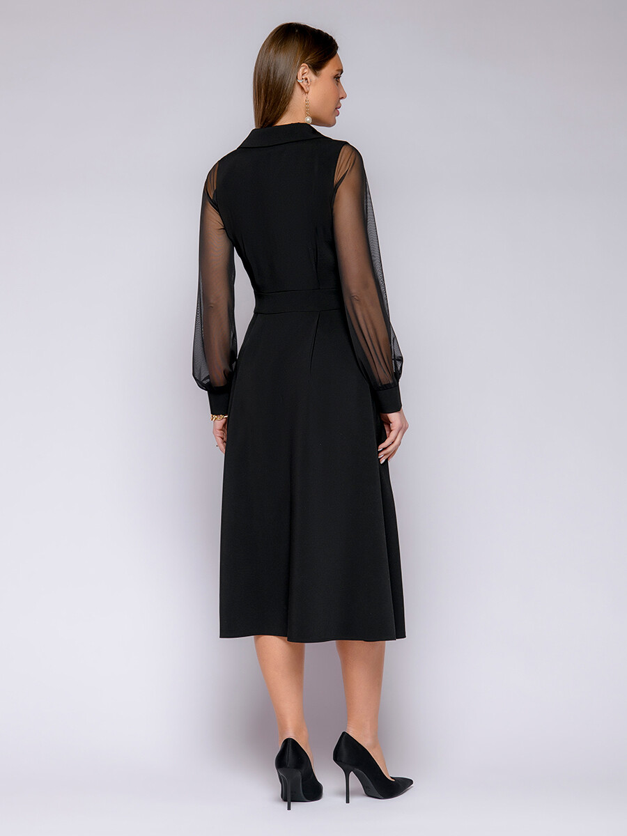 Платье 1001 DRESS, размер 42, цвет черный 01273374 - фото 3