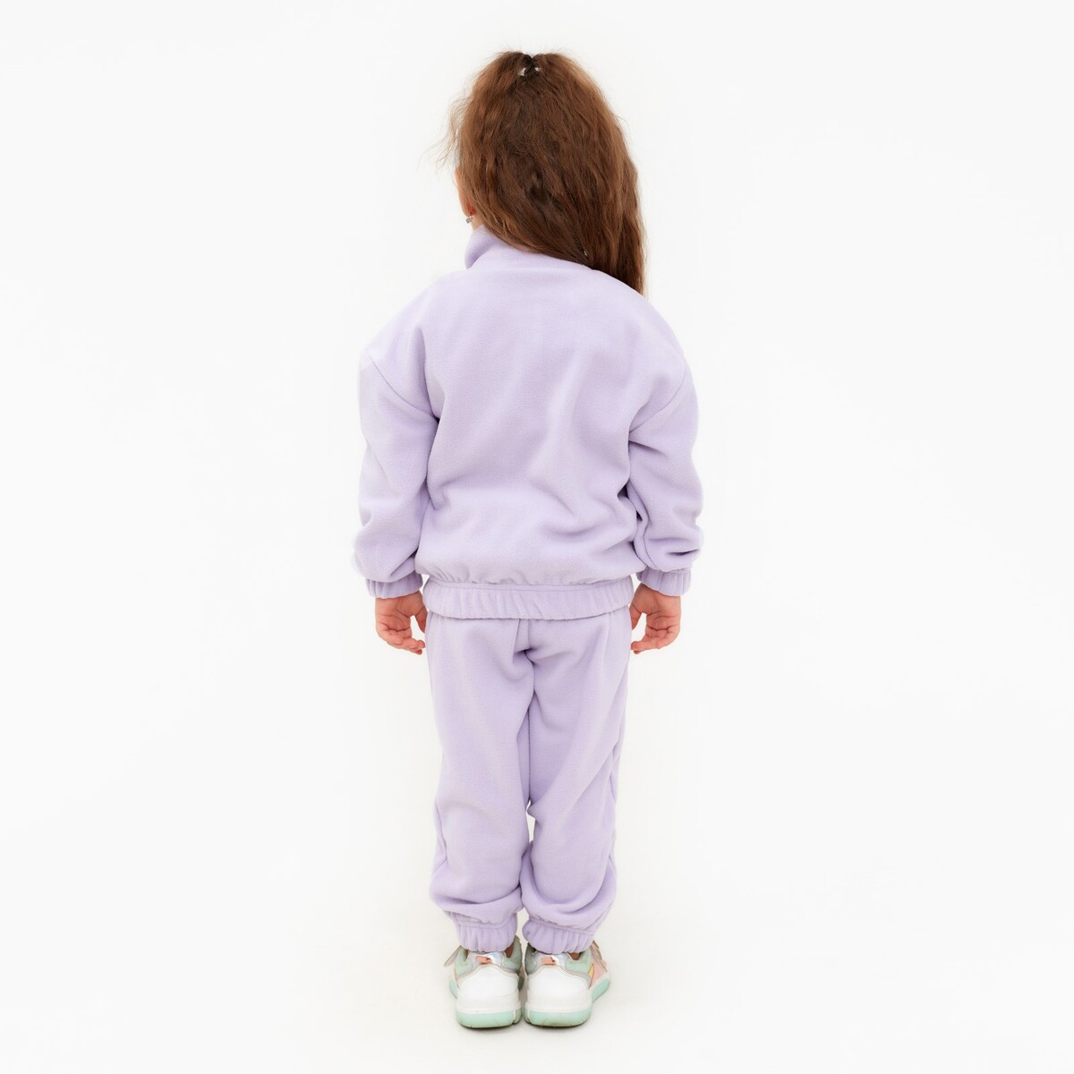 Костюм худи брюки MINAKU, размер рост 98 см, цвет фиолетовый 01302624 - фото 3