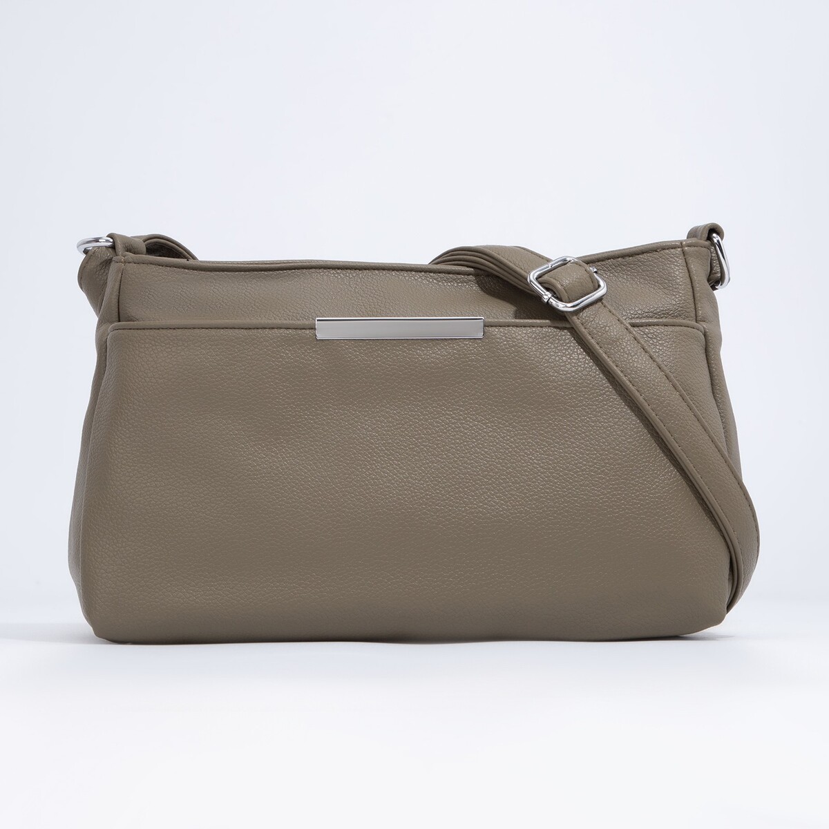 

Сумка кросс-боди на молнии, цвет зеленый