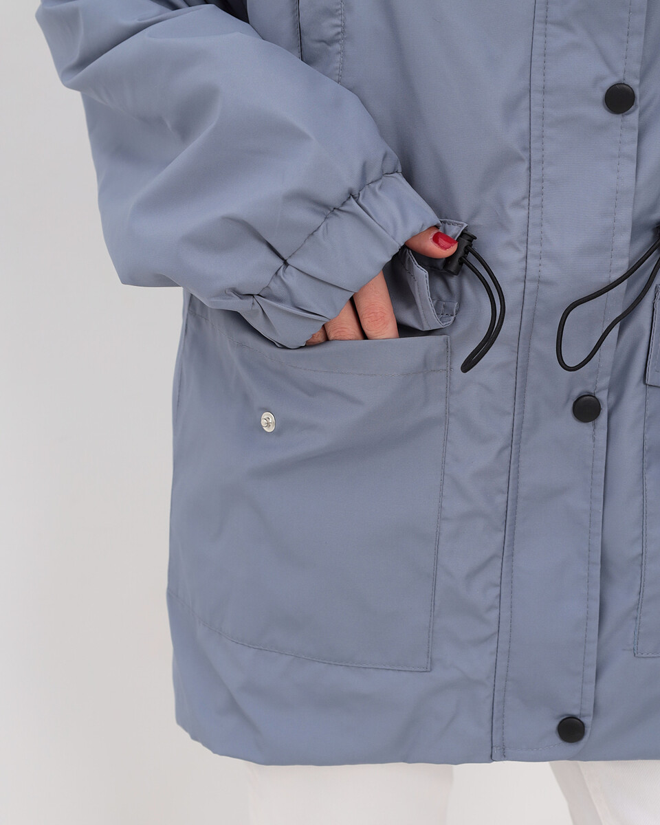 Куртка ветровка GPRIDE, размер 40, цвет голубой 01312955 - фото 4
