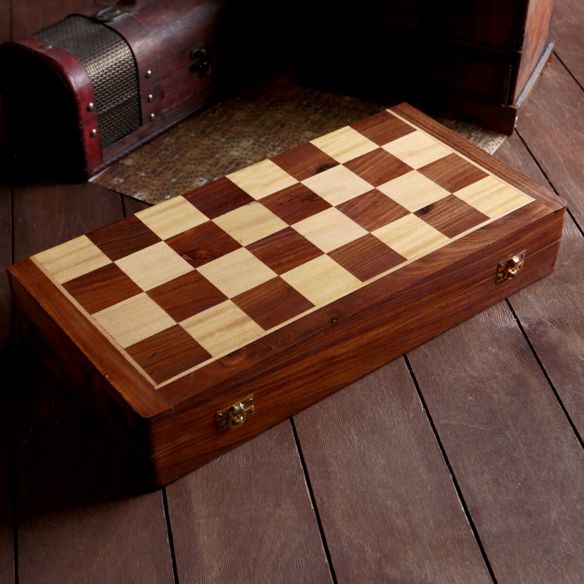 Шахматы раскладные 40х40х6,5 см No brand
