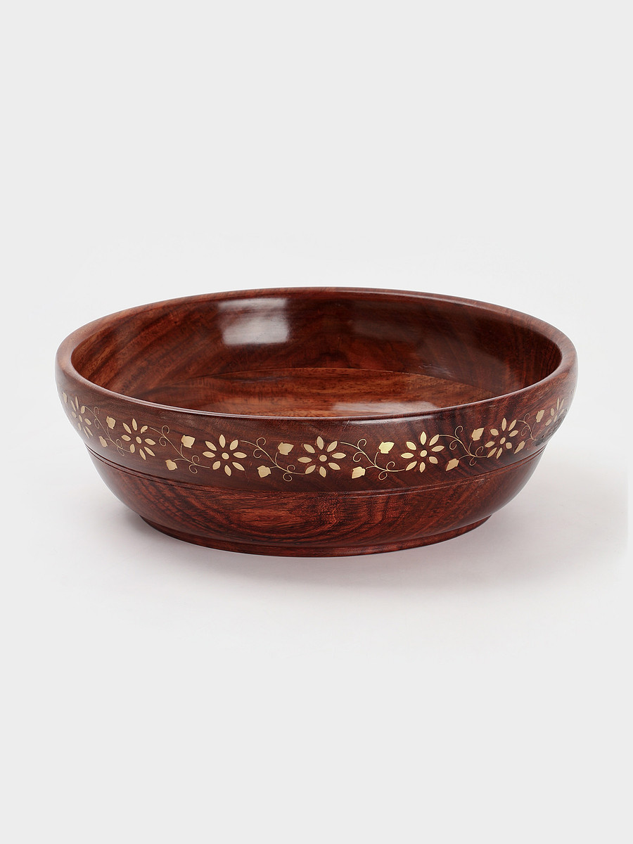 

Салатник, Коричневый;золотистый