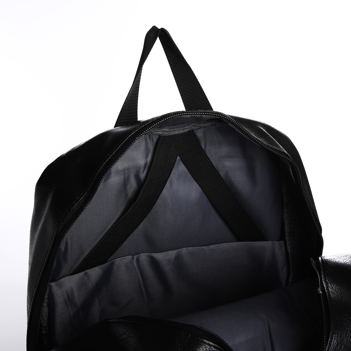 Рюкзак на молнии, цвет чёрный No brand 01328126 - фото 4